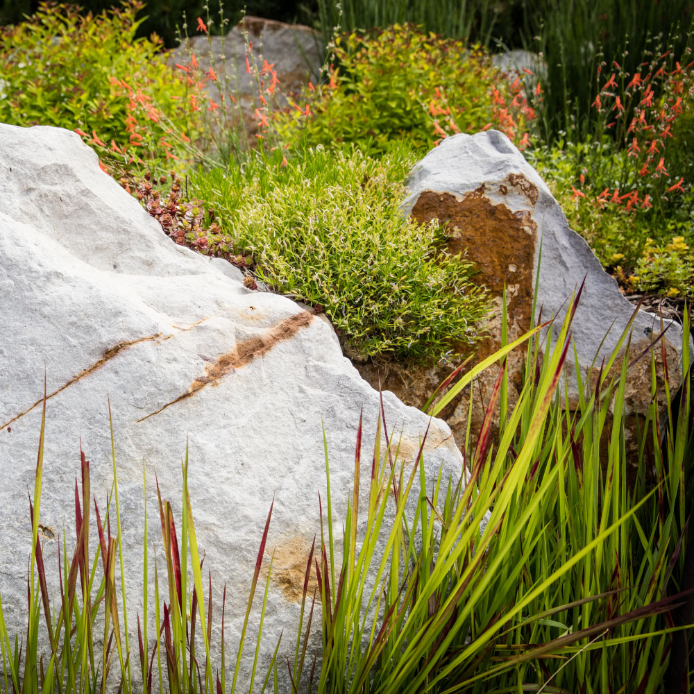 C&H Landscaping Outdoor Patio Natural Stone Landscape Design