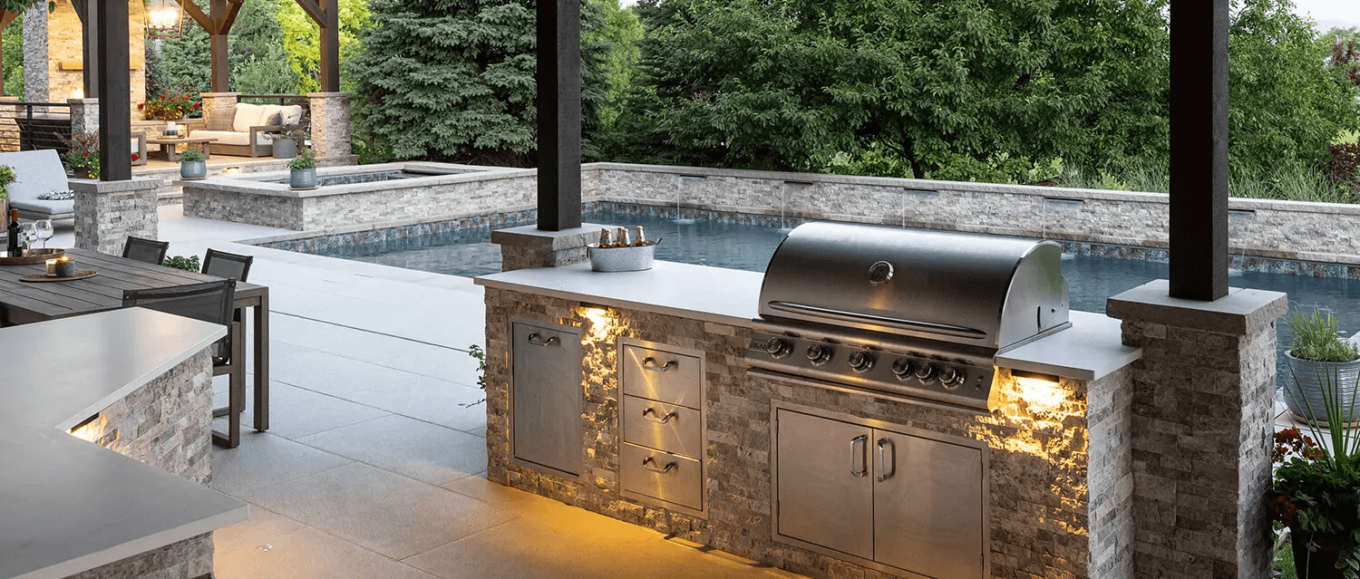 outdoor kitchen design