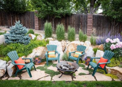 fire pit areas