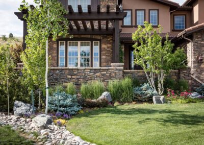 front yard landscape design