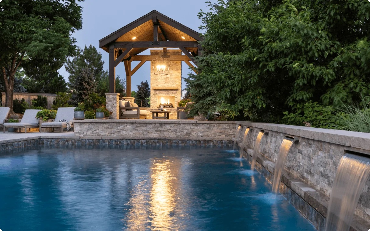 highlands ranch landscaping project