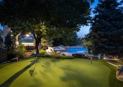 home putting green design