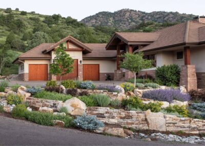 landscaping for foothills home