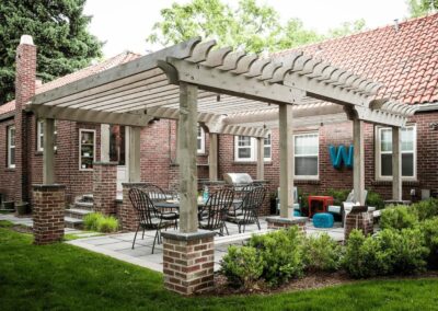 pergola installation