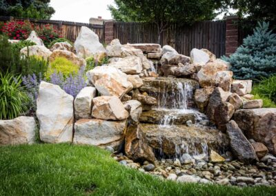 waterfall in landscape design