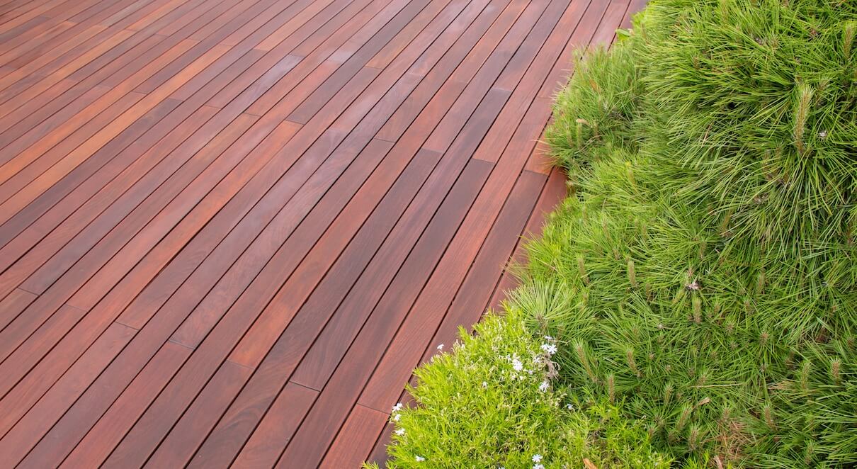 custom decking installation