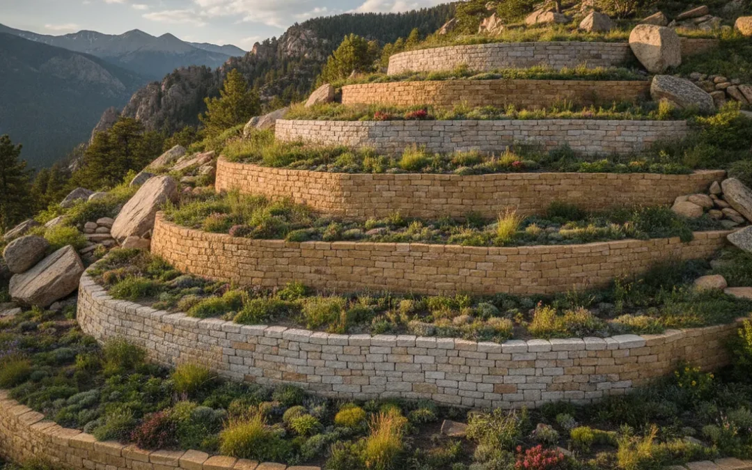 Retaining Wall Ideas for Sloped Colorado Yards